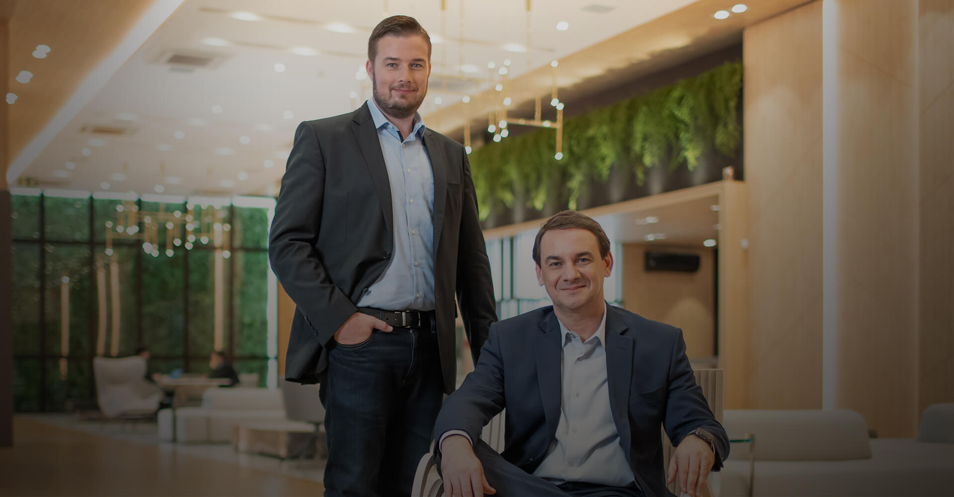 Ingo Glawe e Marcelo Resquetti